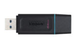 KINGSTON DATATRAVELER EXODIA FLASH DRIVE 64GB USB-A 3.2 BLACK DTX/64GB