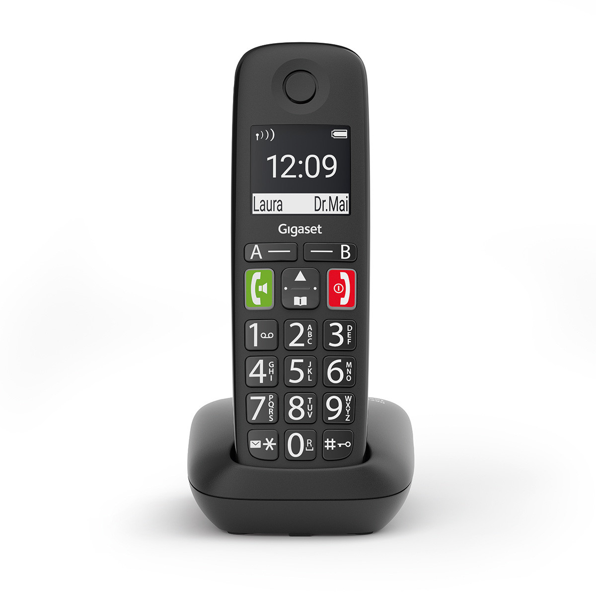 GIGASET WIRELESS LANDINE PHONE E290 BLACK (S30852-H2901-D201)