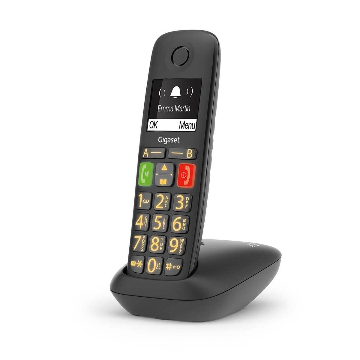 GIGASET WIRELESS LANDINE PHONE E290 BLACK (S30852-H2901-D201)