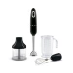 SMEG HAND BLENDER 50´STYLE BLACK HBF03BLEU