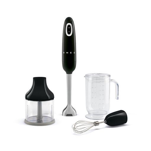 SMEG HAND BLENDER 50´STYLE BLACK HBF03BLEU