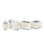 SMEG TOASTER 2X4 50´STYLE CREAM TSF02CREU