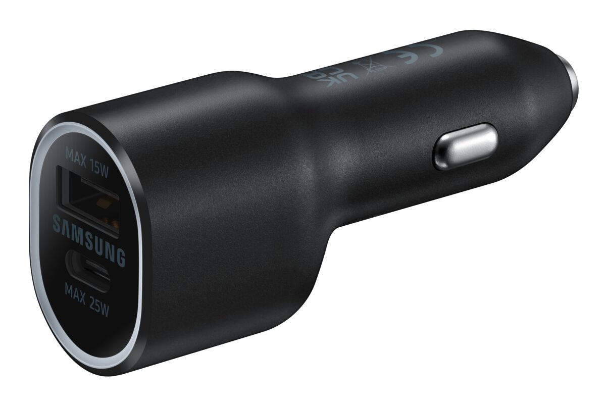 SAMSUNG DUAL USB 25W&15W  CAR CHARGER DUO EP-L4020NBE