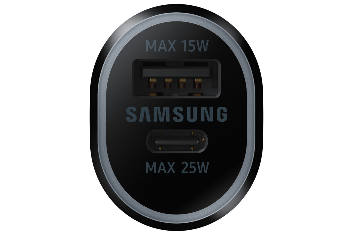 SAMSUNG DUAL USB 25W&15W  CAR CHARGER DUO EP-L4020NBE