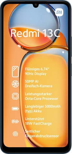 XIAOMI REDMI 13C 8+256GB DS 4G NAVY BLUE NFC OEM