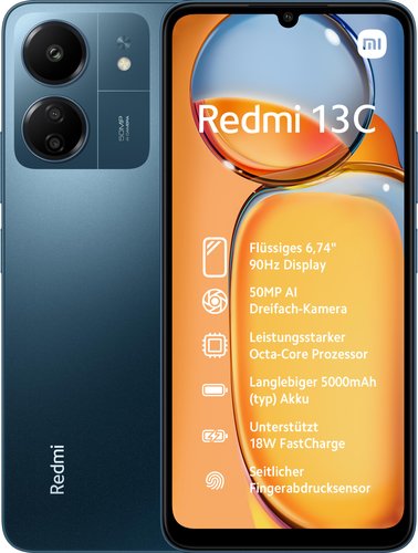 XIAOMI REDMI 13C 8+256GB DS 4G NAVY BLUE NFC OEM