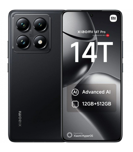 XIAOMI 14T PRO 12+256GB DS 5G TITAN BLACK OEM