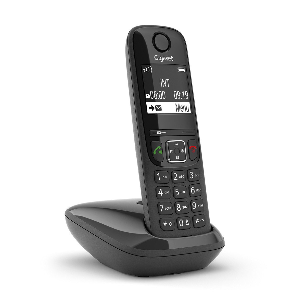 GIGASET  WIRELESS PHONE AS690 BLACK (S30852-H2816-D201)