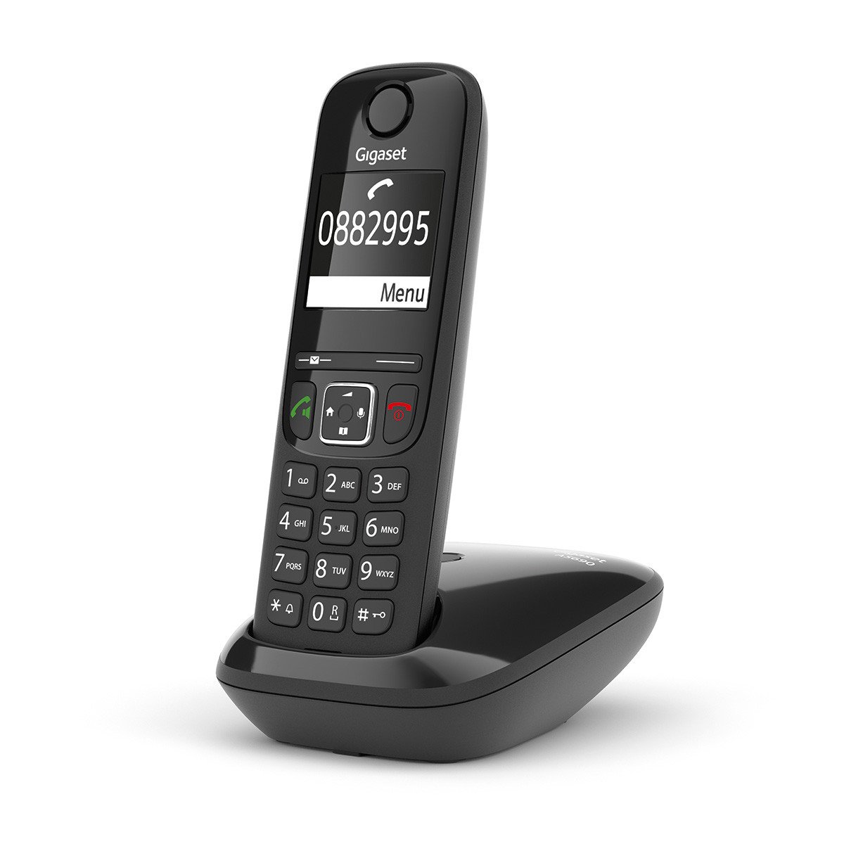GIGASET  WIRELESS PHONE AS690 BLACK (S30852-H2816-D201)