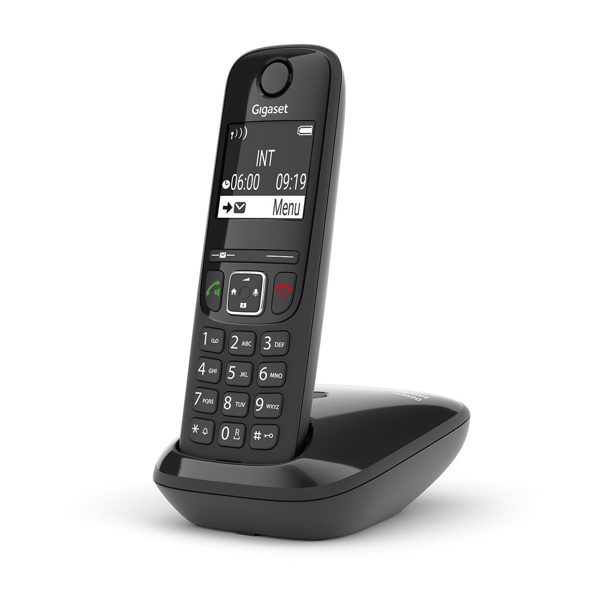 GIGASET  WIRELESS PHONE AS690 BLACK (S30852-H2816-D201)