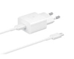 SAMSUNG POWER FAST CHARGER USB TYPE C TO C 1M EP-T1510XWE 15W WHITE