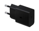 SAMSUNG POWER COMPACT ADAPTER USB C 15W WITHOUT CABLE EP-T1510NBE BLACK