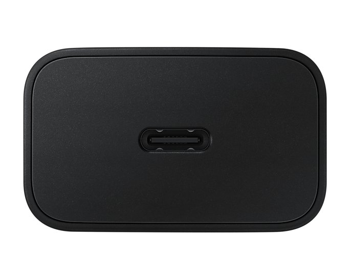 SAMSUNG POWER COMPACT ADAPTER USB C 15W WITHOUT CABLE EP-T1510NBE BLACK