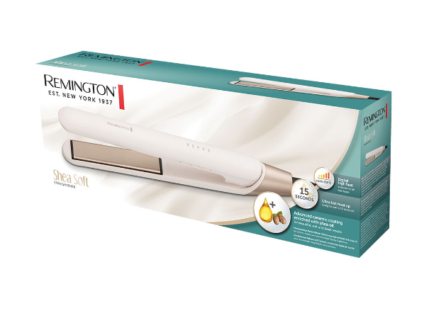 REMINGTON SHEA SOFT  HAIR STRAIGHTENER S4740 CERAMIC KARITE 230º