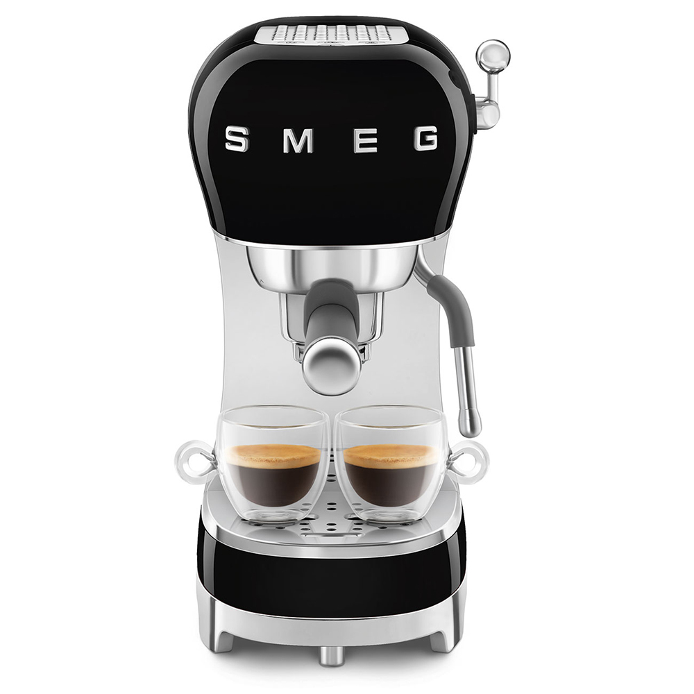 SMEG COFFEE MAKER 50´STYLE BLACK ECF02BLEU
