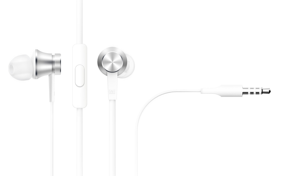XIAOMI MI IN-EAR HEADPHONES BASIC MATTE SILVER ZBW4355TY