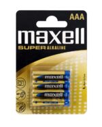 MAXELL ALKALINE SUPER LR-3 AAA 4DB