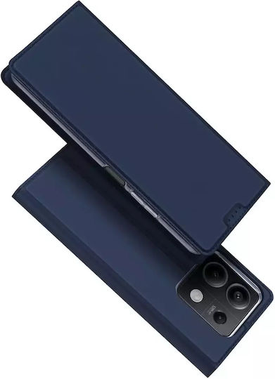 DUX DUCIS SKIN PRO CASE WITH FLAP AND CARD SLOT - XIAOMI REDMI NOTE 13 5G - BLUE