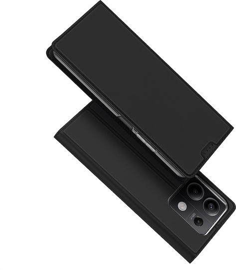 DUX DUCIS SKIN PRO CASE WITH FLAP AND CARD SLOT - XIAOMI REDMI NOTE 13 5G - BLACK