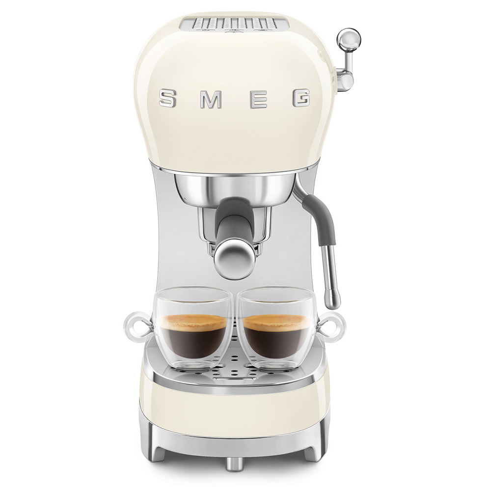 SMEG COFFEE MAKER 50´STYLE CREAM ECF02CREU