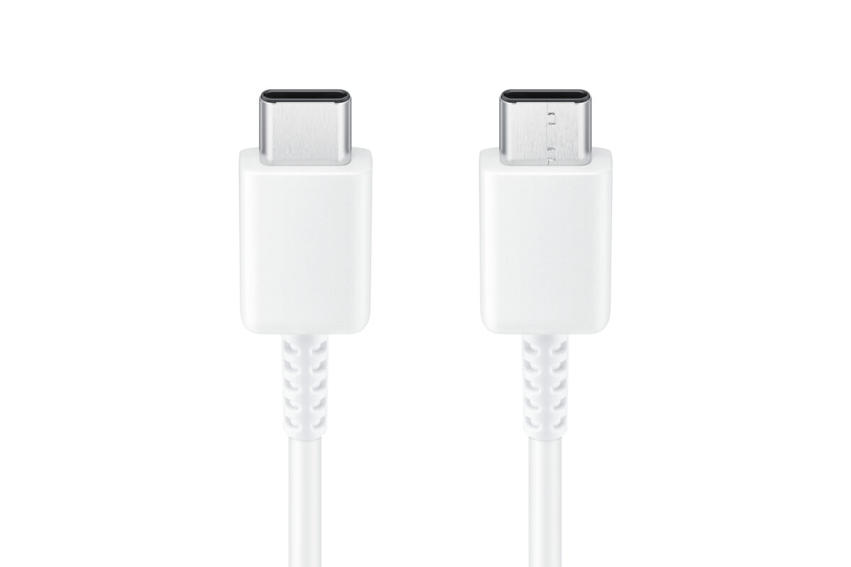 SAMSUNG CHARGING CABLE TYPE-C TO TYPE-C 1M/EP-DA705BWE WHITE
