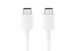 SAMSUNG CHARGING CABLE TYPE-C TO TYPE-C 1M/EP-DA705BWE WHITE