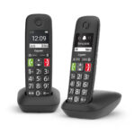 GIGASET WIRELESS PHONE E290 DUO BLACK L36852-H2901-D201