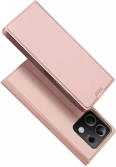 DUX DUCIS SKIN PRO CASE WITH FLAP AND CARD SLOT - XIAOMI REDMI NOTE 13 5G - PINK