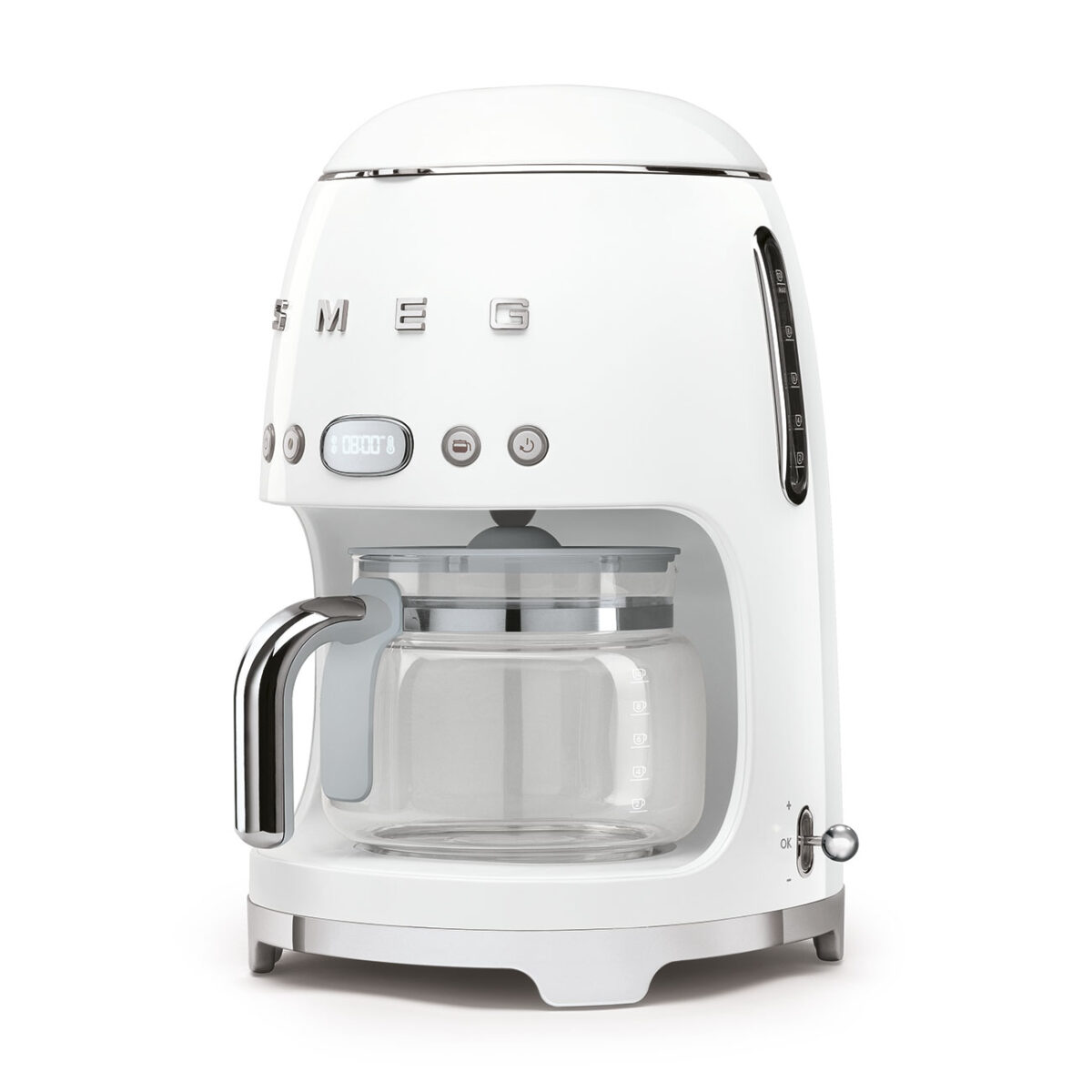 SMEG COFFEE MAKER DRIP FILTER WHITE DCF02WHEU
