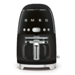 SMEG DRIP COFFEE MAKER 50´STYLE BLACK DCF02BLEU