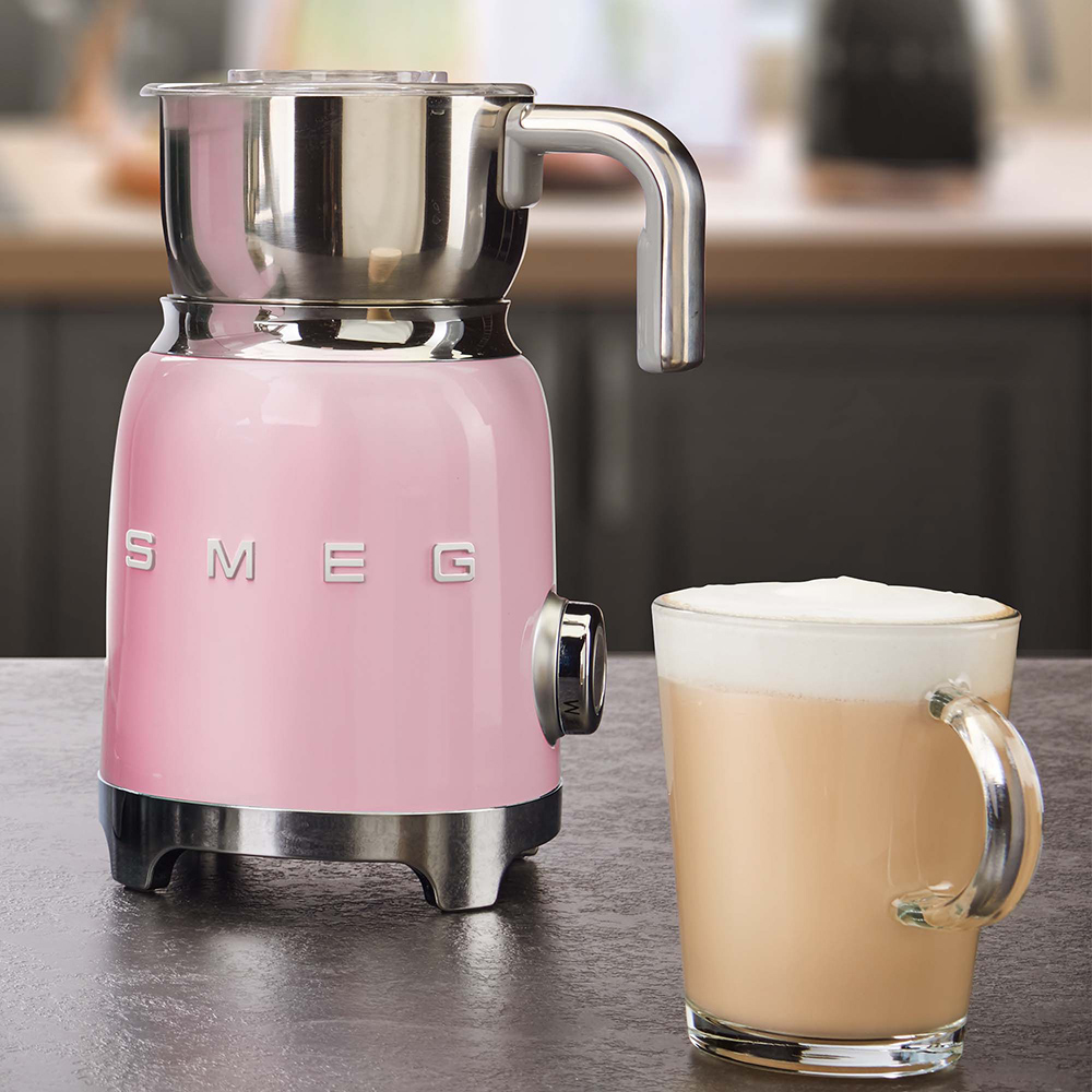 SMEG MILK FROTHER 50´STYLE PINK MFF11PKEU