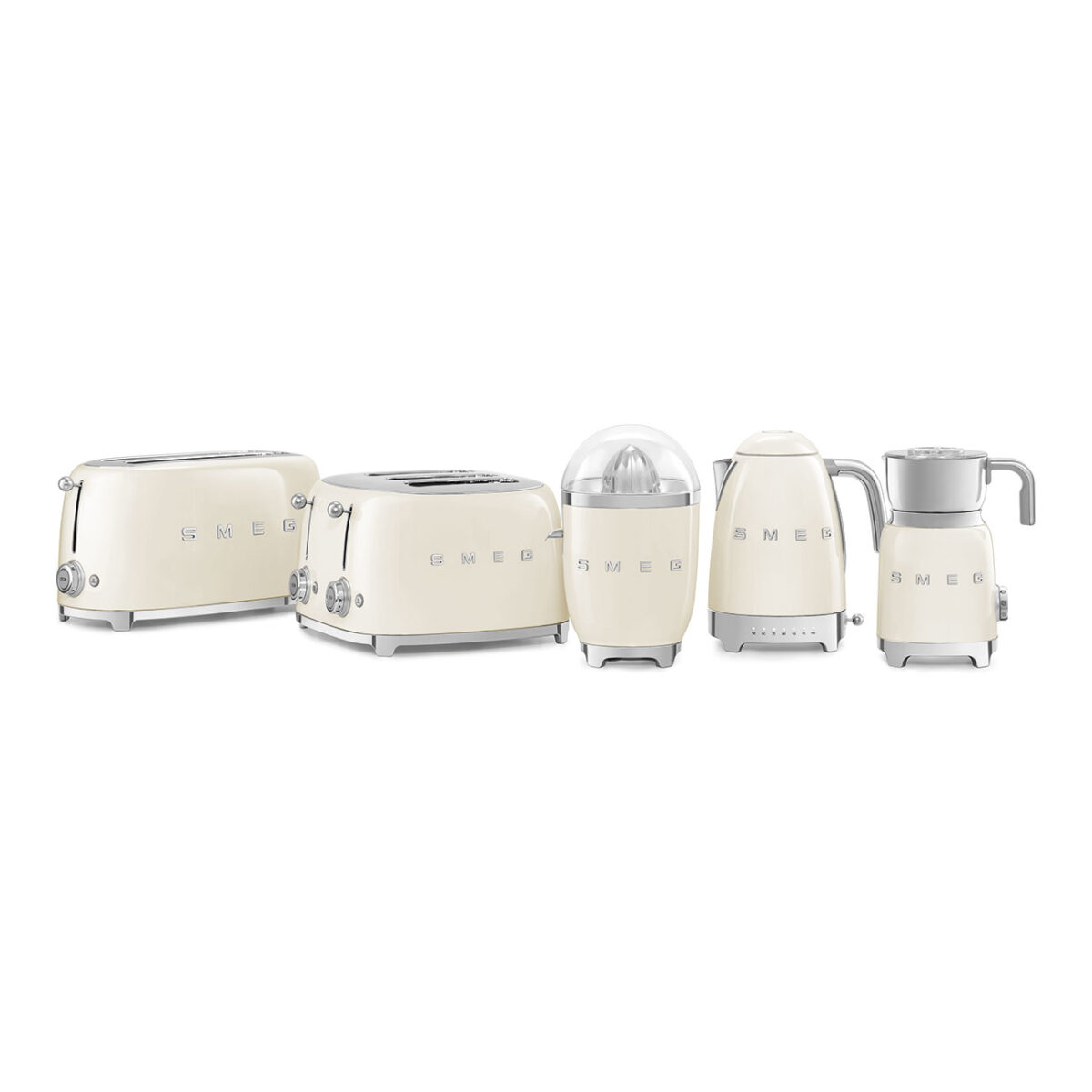 SMEG TOASTER 4X4 50´STYLE CREAM TSF03CREU