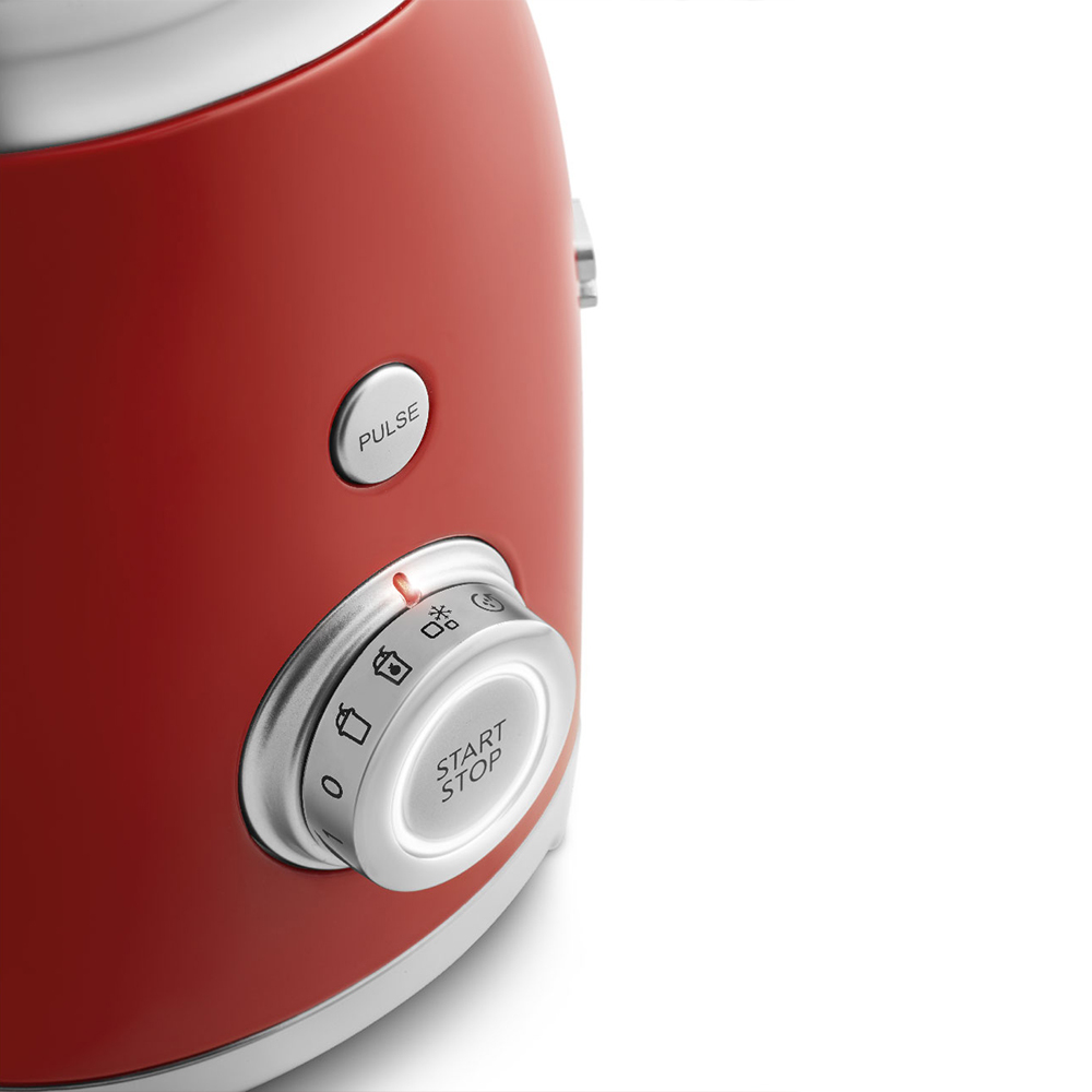 SMEG GLASS BLENDER RED BLF03RDEU