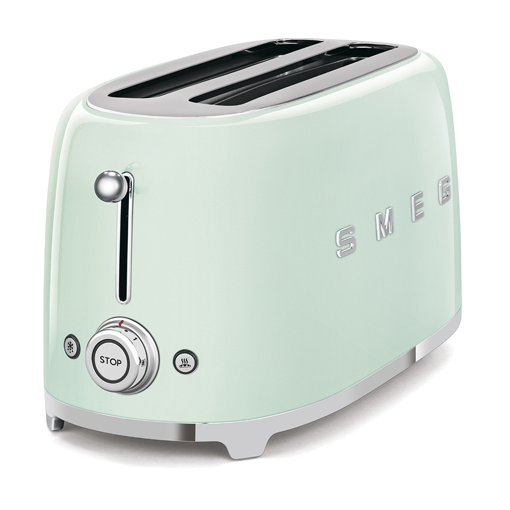 SMEG TOASTER 2X4 50´STYLE PASTEL GREEN TSF02PGEU
