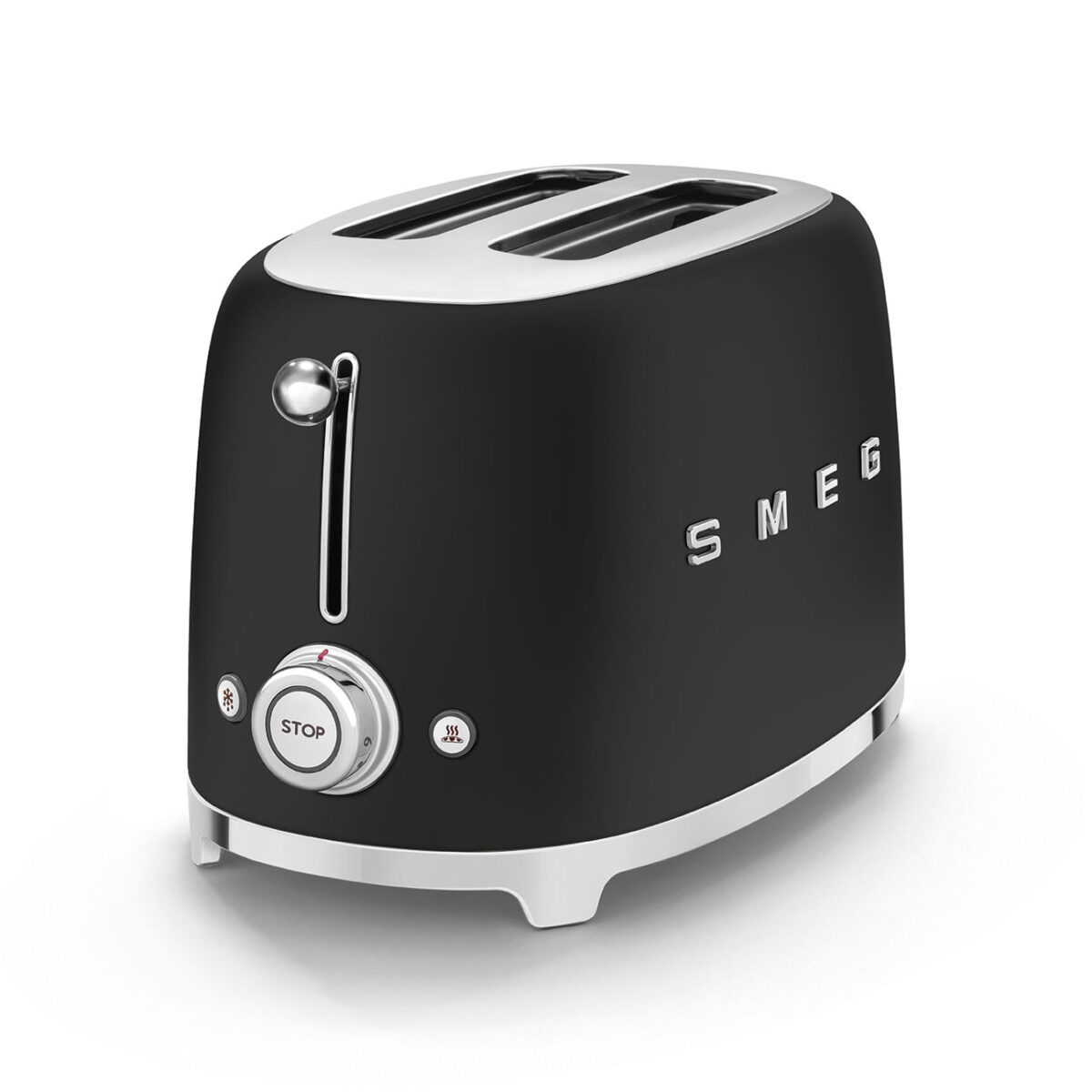 SMEG TOASTER 2X2 50´STYLE MATT BLACK TSF01BLMEU
