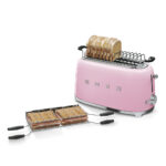 SMEG TOASTER 2X4 50´STYLE PINK TSF02PKEU