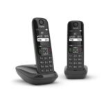 GIGASET WIRELESS PHONE AS690 DUO BLACK (L36852-H2816-D201)
