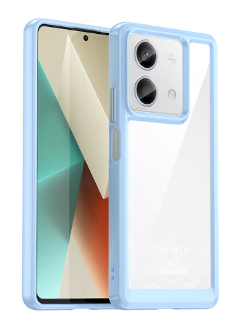 OUTER SPACE CASE WITH GEL FRAME - XIAOMI REDMI NOTE 13 5G - BLUE