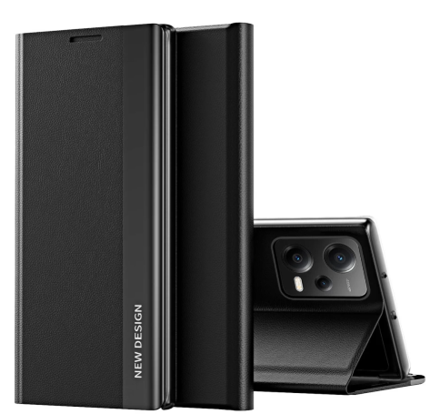 SLEEP CASE PRO CASE FOR XIAOMI REDMI NOTE 12 5G / POCO X5 5G WITH FOLDING STAND BLACK
