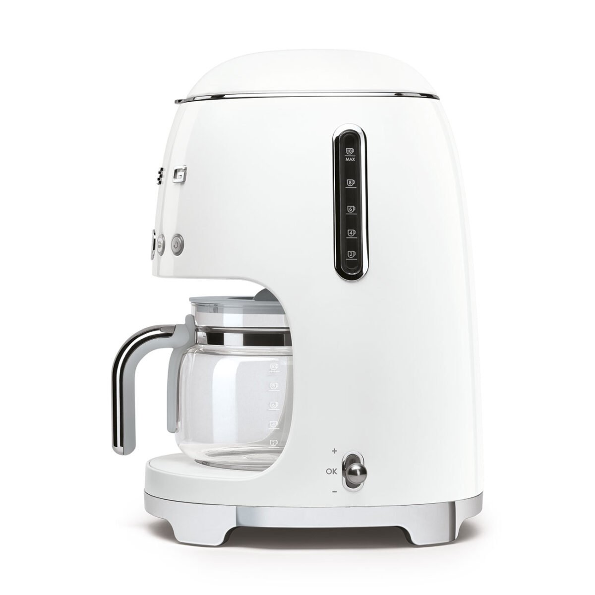 SMEG COFFEE MAKER DRIP FILTER WHITE DCF02WHEU