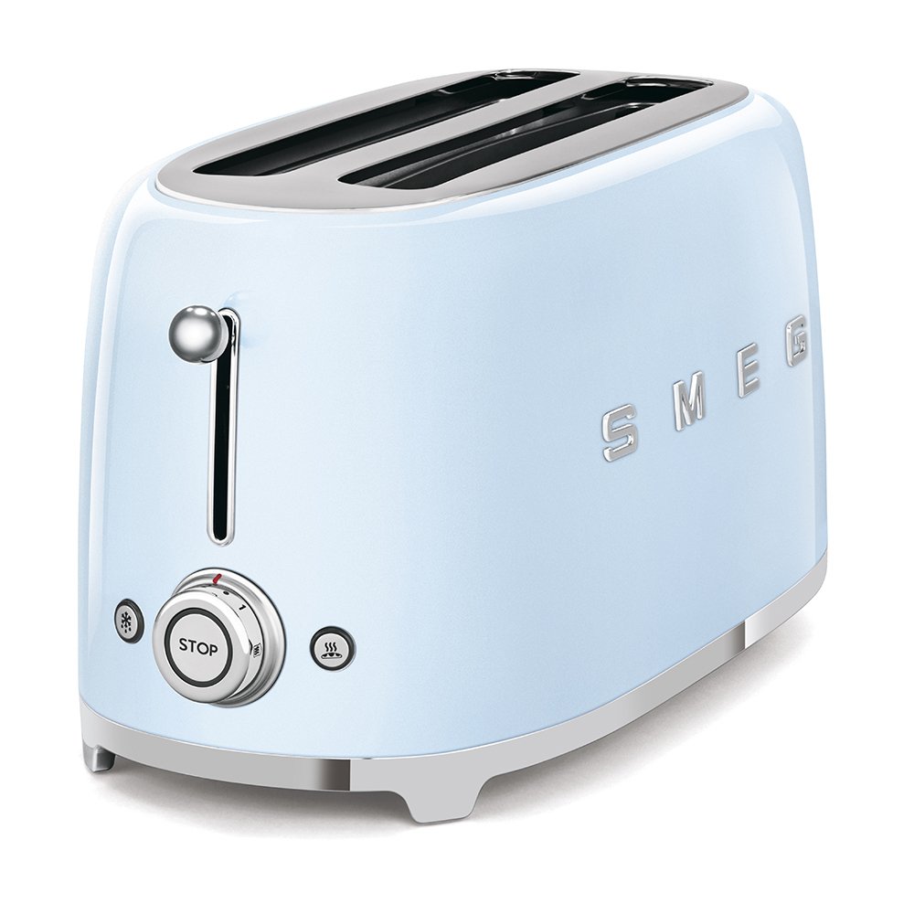 SMEG TOASTER 2X4 50´STYLE PASTEL BLUE TSF02PBEU