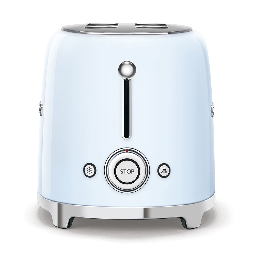 SMEG TOASTER 2X4 50´STYLE PASTEL BLUE TSF02PBEU