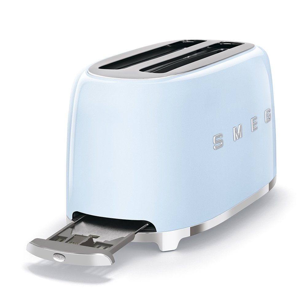 SMEG TOASTER 2X4 50´STYLE PASTEL BLUE TSF02PBEU