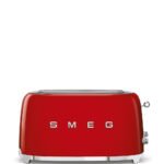 SMEG TOASTER 2X4 50´S STYLE RED TSF02RDEU