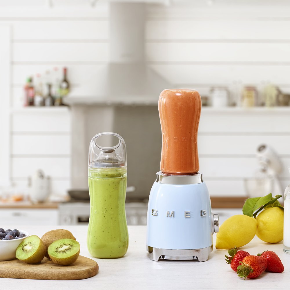 SMEG 50'STYLE GLASS BLENDER BLUE PBF01PBEU
