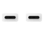 SAMSUNG TYPE C/ TYPE C DATA CABLE 5A 1.8M EP-DX510JWE WHITE