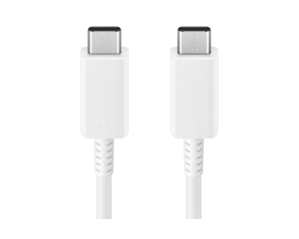 SAMSUNG TYPE C/ TYPE C DATA CABLE 5A 1.8M EP-DX510JWE WHITE