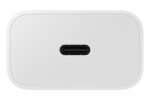 SAMSUNG QUICK CHARGER USB C 25W WITH DATA CABLE WHITE T2510XWE