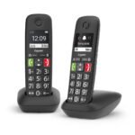 GIGASET WIRELESS PHONE E290 DUO BLACK L36852-H2901-D201