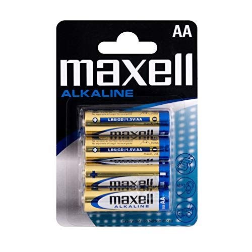 MAXELL ALKALINE LR-6 AA 4DB